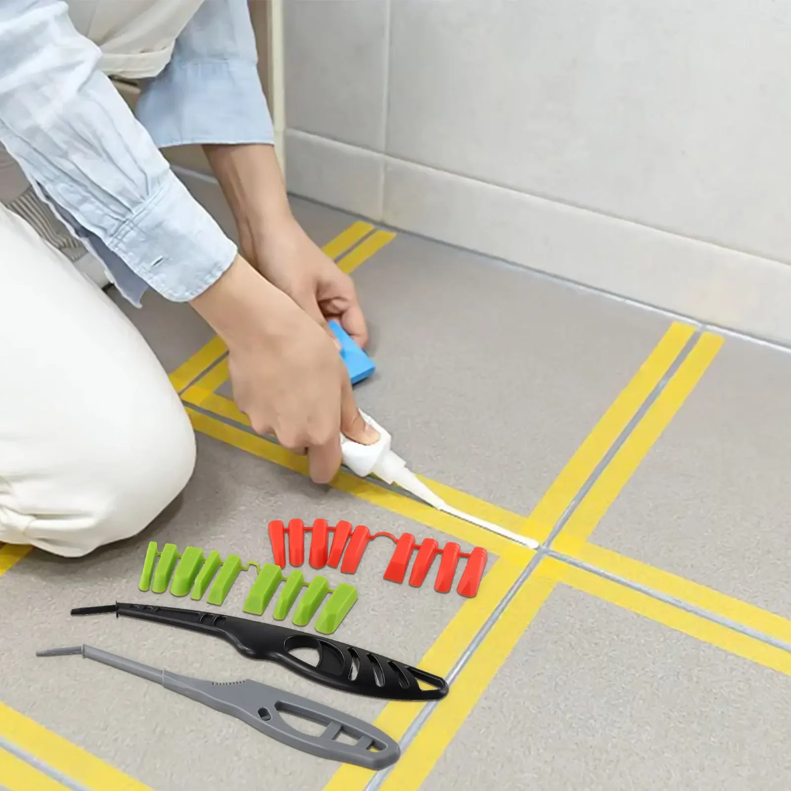 Portable Glass Glue Scraper Set for Seam Finishing Multifunctional Tool for Home Repairs in Kitchens and Bathrooms
Portable Glass Glue Scraper Set for Seam Finishing Multifunctional Tool for Home Repairs in Kitchens and Bathrooms