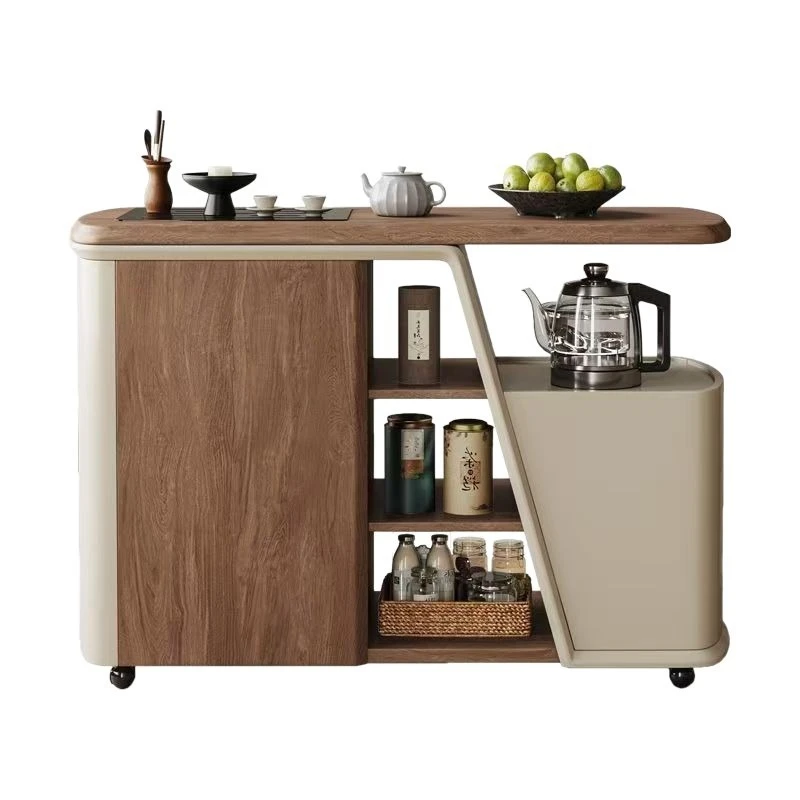 Small apartment living room balcony rotating multifunctional coffee table cart
Small apartment living room balcony rotating multifunctional coffee table cart