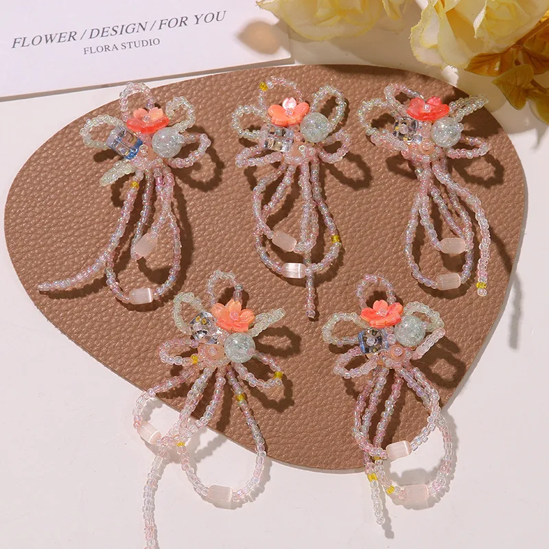 Shoe Charms 1 Piece Summer Sweet Tassel Crystal Colorful Flower Seed Bead Cluster Handmade Jelly Clog Decoration Korean Princess
Shoe Charms 1 Piece Summer Sweet Tassel Crystal Colorful Flower Seed Bead Cluster Handmade Jelly Clog Decoration Korean Princess