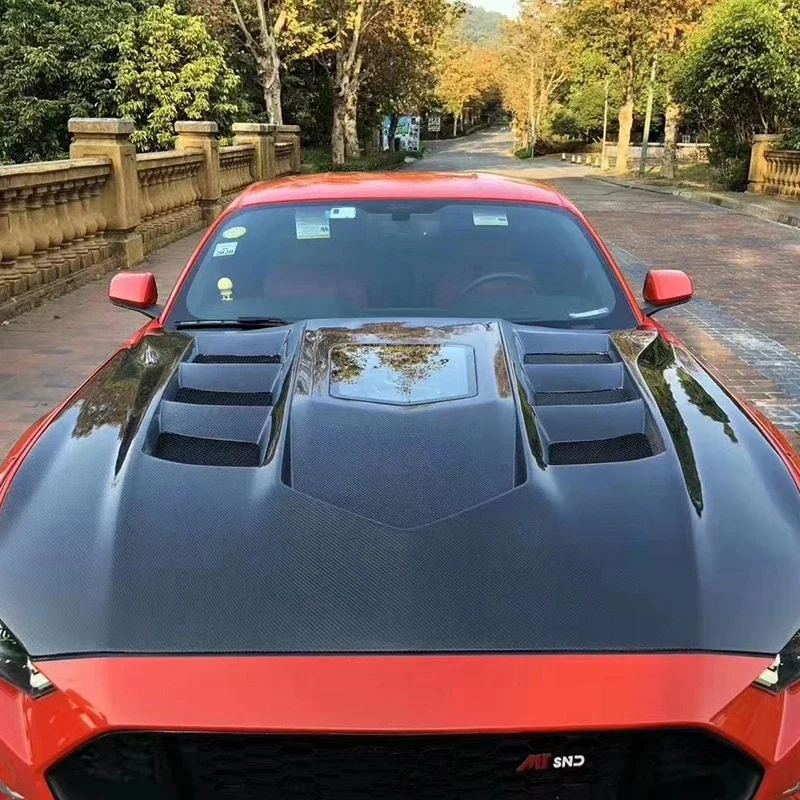 Carbon Fiber For Ford Mustang GT Carbon Fiber Hood GTSS Transparent Style Hood , Perfect Installation
Carbon Fiber For Ford Mustang GT Carbon Fiber Hood GTSS Transparent Style Hood , Perfect Installation