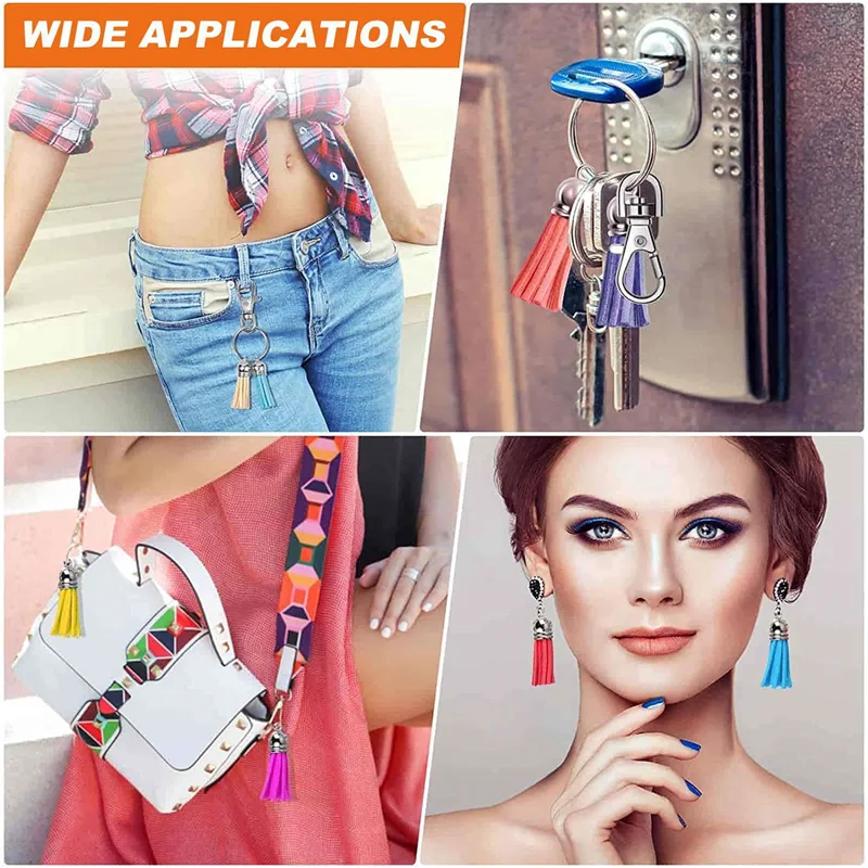 Flash Trend 420 шт., брелок с кисточками, оптовый набор для DIY, кожаные подвески, брелок, акриловые ювелирные аксессуары
Flash Trend 420 шт., брелок с кисточками, оптовый набор для DIY, кожаные подвески, брелок, акриловые ювелирные аксессуары