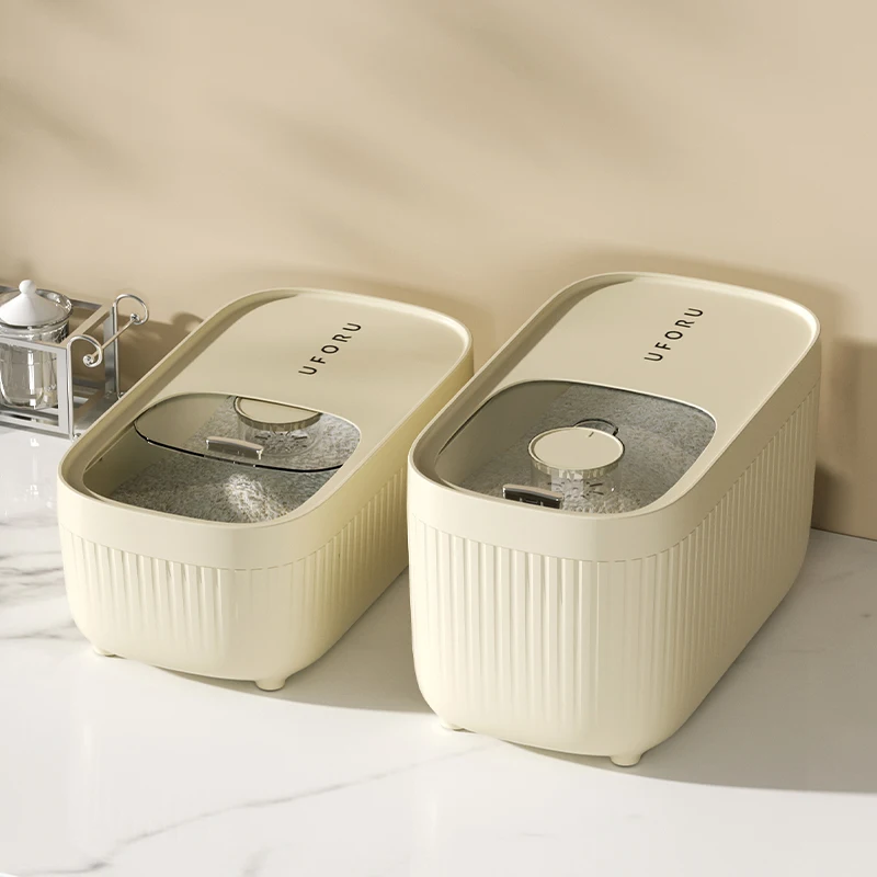 Rice Bucket Household Insect-Proof Moisture-Proof Sealed Food Grade Push-Pull Cover Kitchen Advanced Food Grade Storage Box
Rice Bucket Household Insect-Proof Moisture-Proof Sealed Food Grade Push-Pull Cover Kitchen Advanced Food Grade Storage Box