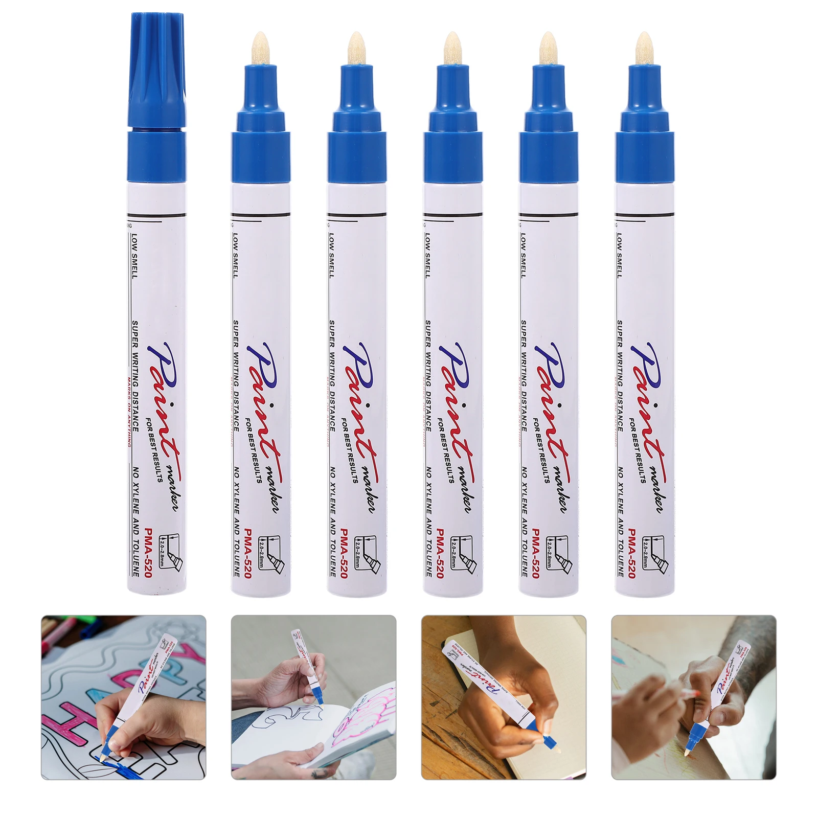 6 Pcs Oily Marker Pen Paint Kids Craft Pens Glass Markers Toddler Brushes Graffiti Fill
6 Pcs Oily Marker Pen Paint Kids Craft Pens Glass Markers Toddler Brushes Graffiti Fill
