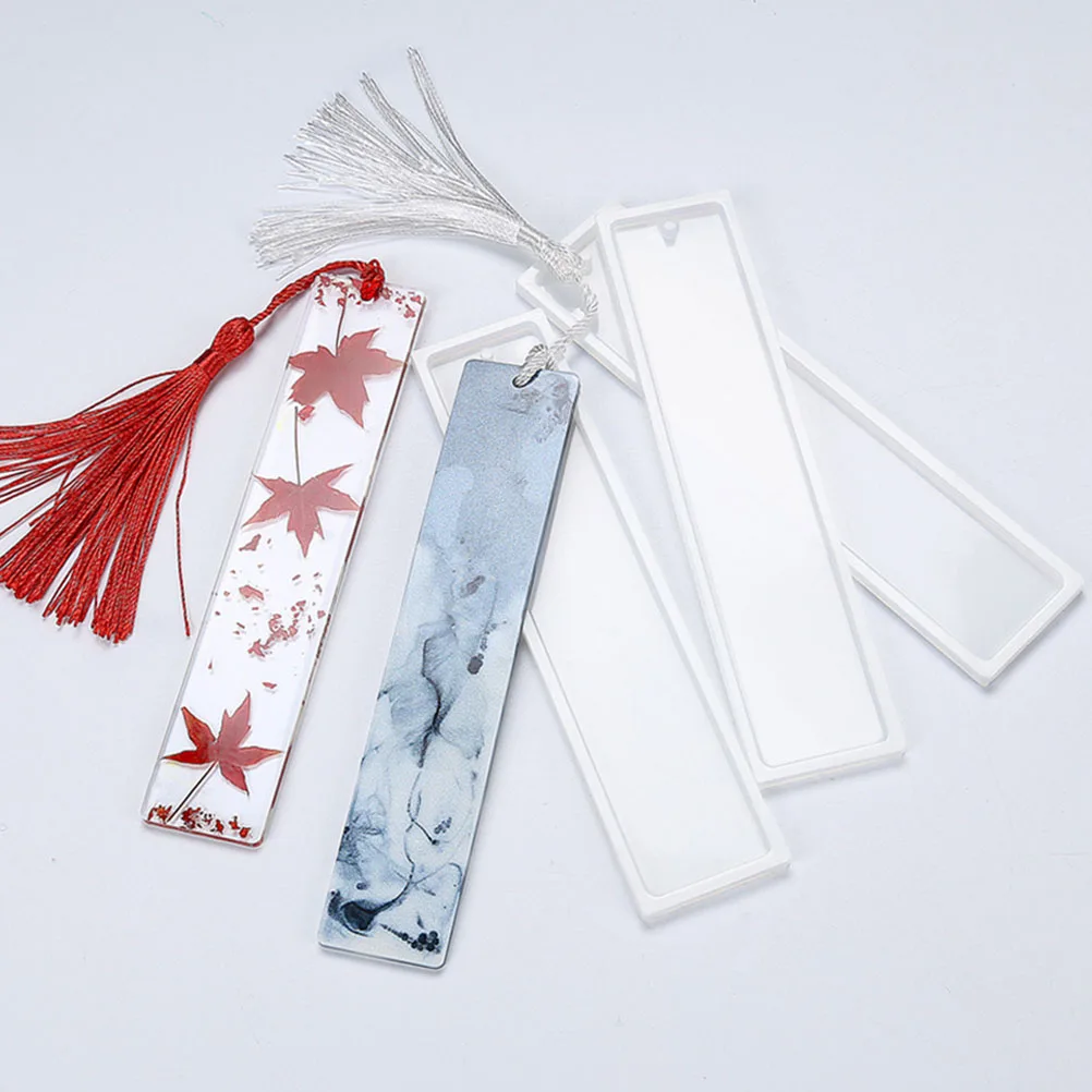 8Pcs Silicone Bookmark Molds for Resin Casting DIY Handicraft Maker Premium Craft Mold with Space for Glitter Dry Flowers Pearls
8Pcs Silicone Bookmark Molds for Resin Casting DIY Handicraft Maker Premium Craft Mold with Space for Glitter Dry Flowers Pearls