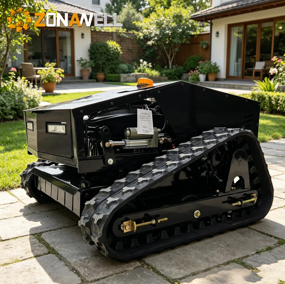 Multifunctional Crawler Weeder ZNW-800B 800mm Working Width Wireless Remote Lawn Mower Anti Slip Rubber Track Grass Cutter For R
Multifunctional Crawler Weeder ZNW-800B 800mm Working Width Wireless Remote Lawn Mower Anti Slip Rubber Track Grass Cutter For R