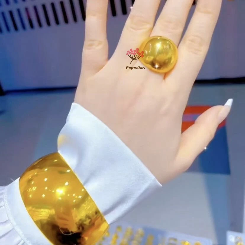 New Dubai 24K Gold Plated Dubai Bridal Wedding Jewelry Bracelet Women's Ring Jewelry Set YY10496
New Dubai 24K Gold Plated Dubai Bridal Wedding Jewelry Bracelet Women's Ring Jewelry Set YY10496