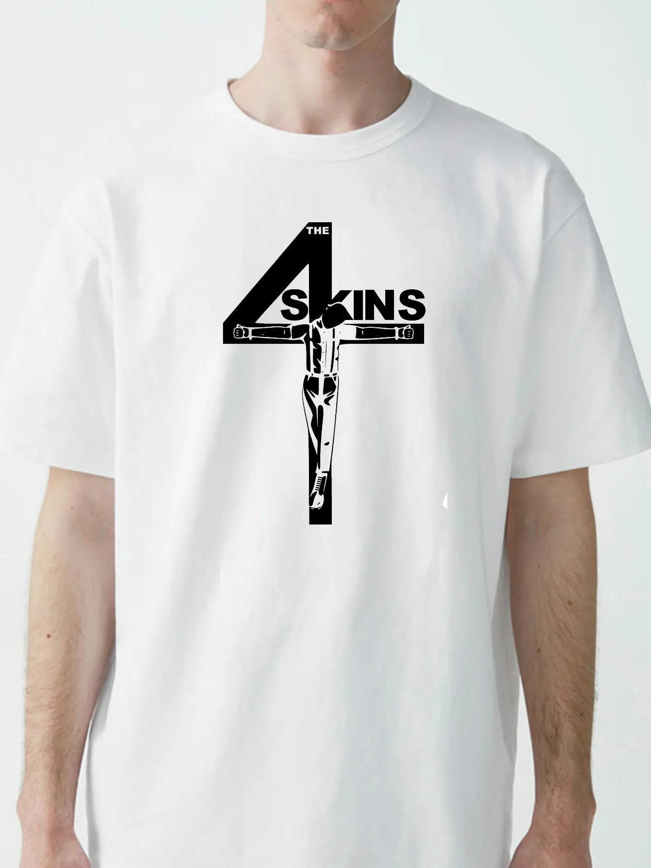 The 4 Skins Oi print T Shirt Summer Breathable Top Man Tee Shirt Fashion Streetwear Casual Clothing Vintage top Short Sleeve tee
The 4 Skins Oi print T Shirt Summer Breathable Top Man Tee Shirt Fashion Streetwear Casual Clothing Vintage top Short Sleeve tee
