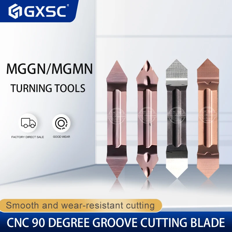 High Quality Grooving Tools MGGN3-6001 MGGN400-90 MGMN4-6001M CNC Lathe Hard Alloy Slotting Blade 90 Degree Bevel Cutting Blade
High Quality Grooving Tools MGGN3-6001 MGGN400-90 MGMN4-6001M CNC Lathe Hard Alloy Slotting Blade 90 Degree Bevel Cutting Blade