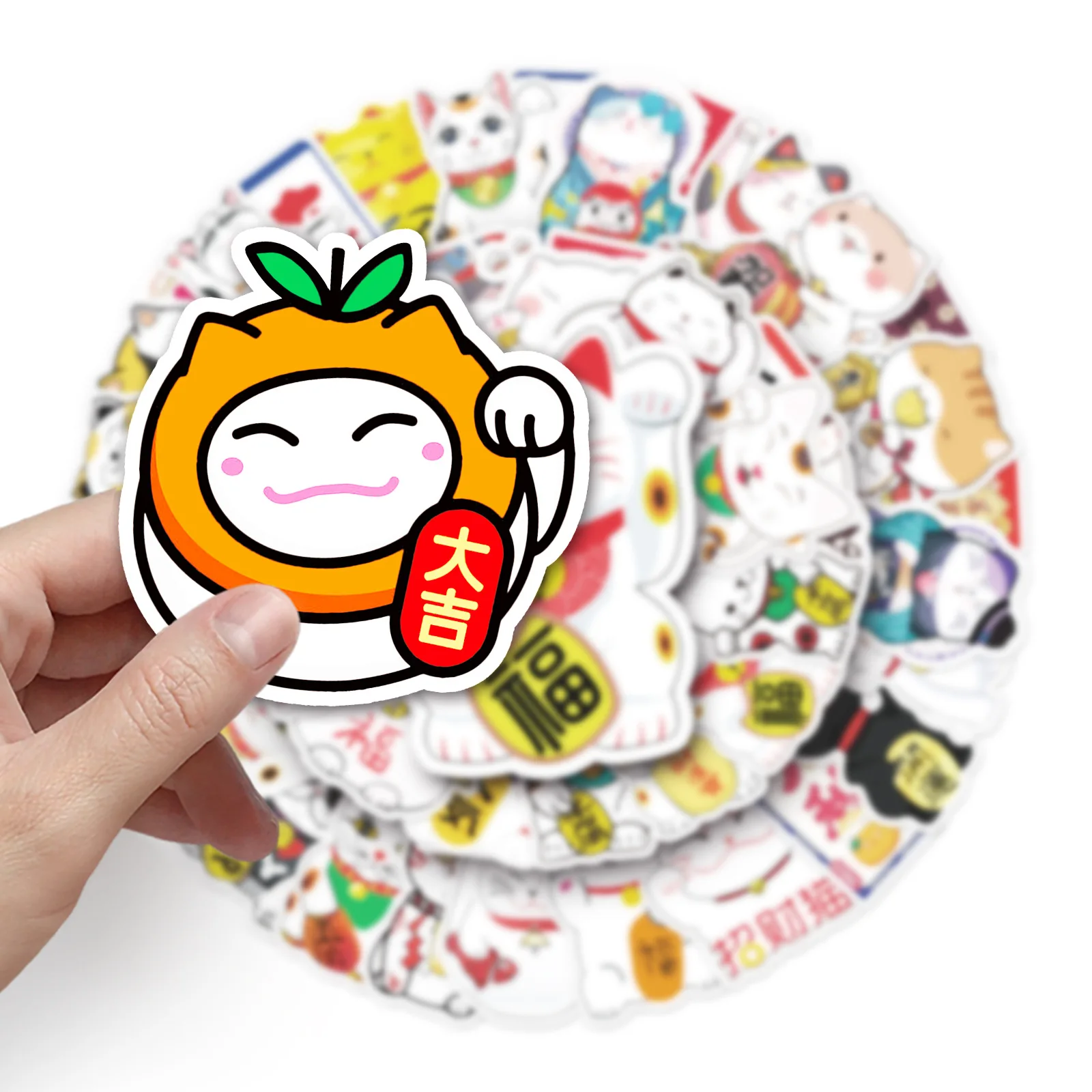 10/30/50PCS Lucky Cat Stickers Personalized Cartoon Cute Fun Graffiti Waterproof Decal Kids Toy DIY Laptop Luggage Phone Case
10/30/50PCS Lucky Cat Stickers Personalized Cartoon Cute Fun Graffiti Waterproof Decal Kids Toy DIY Laptop Luggage Phone Case
