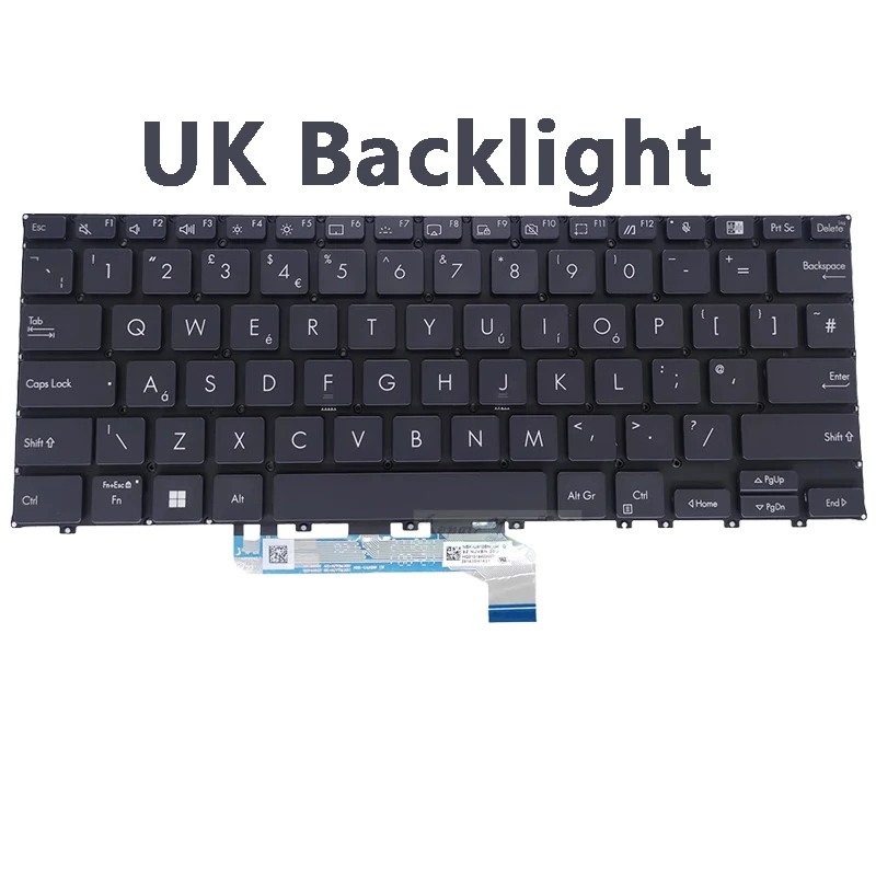 B5302 британская/русская клавиатура с подсветкой для ASUS ExpertBook B5 B5302F B5302FBA B5302FEA B5302C B5302CEA
B5302 британская/русская клавиатура с подсветкой для ASUS ExpertBook B5 B5302F B5302FBA B5302FEA B5302C B5302CEA