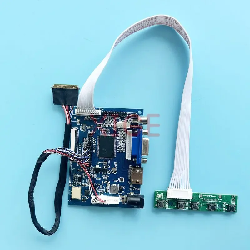 Плата контроллера драйвера подходит для LTN156AT17 LTN156AT19 1366x768 VGA 2AV 15,6 "LVDS 40-контактный комплект для сборки «сделай сам» ЖК-экран, совместимый с HDMI
Плата контроллера драйвера подходит для LTN156AT17 LTN156AT19 1366x768 VGA 2AV 15,6 "LVDS 40-контактный комплект для сборки «сделай сам» ЖК-экран, совместимый с HDMI