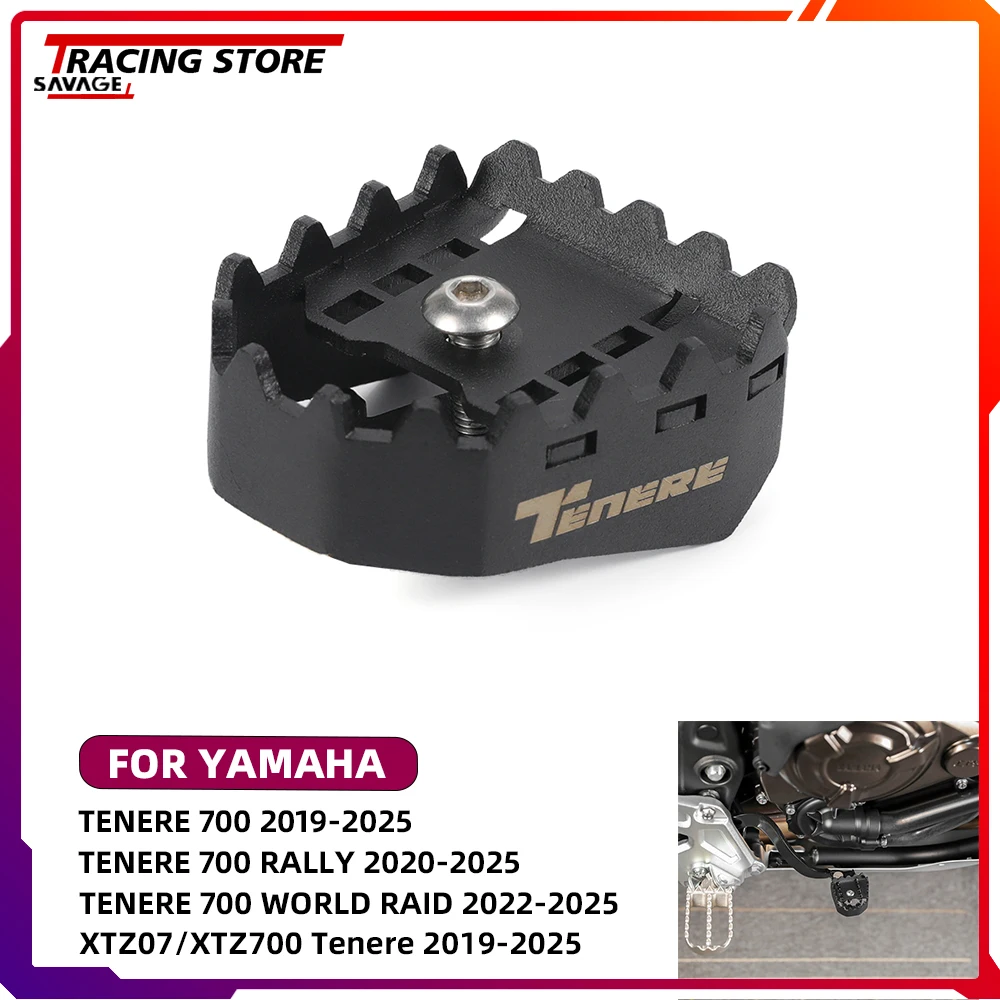 2025 Motorycle Rear Brake Lever Pedal Step Tips Extension Plate For Yamaha Tenere 700 Rally World Raid XTZ07/XTZ700 Tenere T700
2025 Motorycle Rear Brake Lever Pedal Step Tips Extension Plate For Yamaha Tenere 700 Rally World Raid XTZ07/XTZ700 Tenere T700