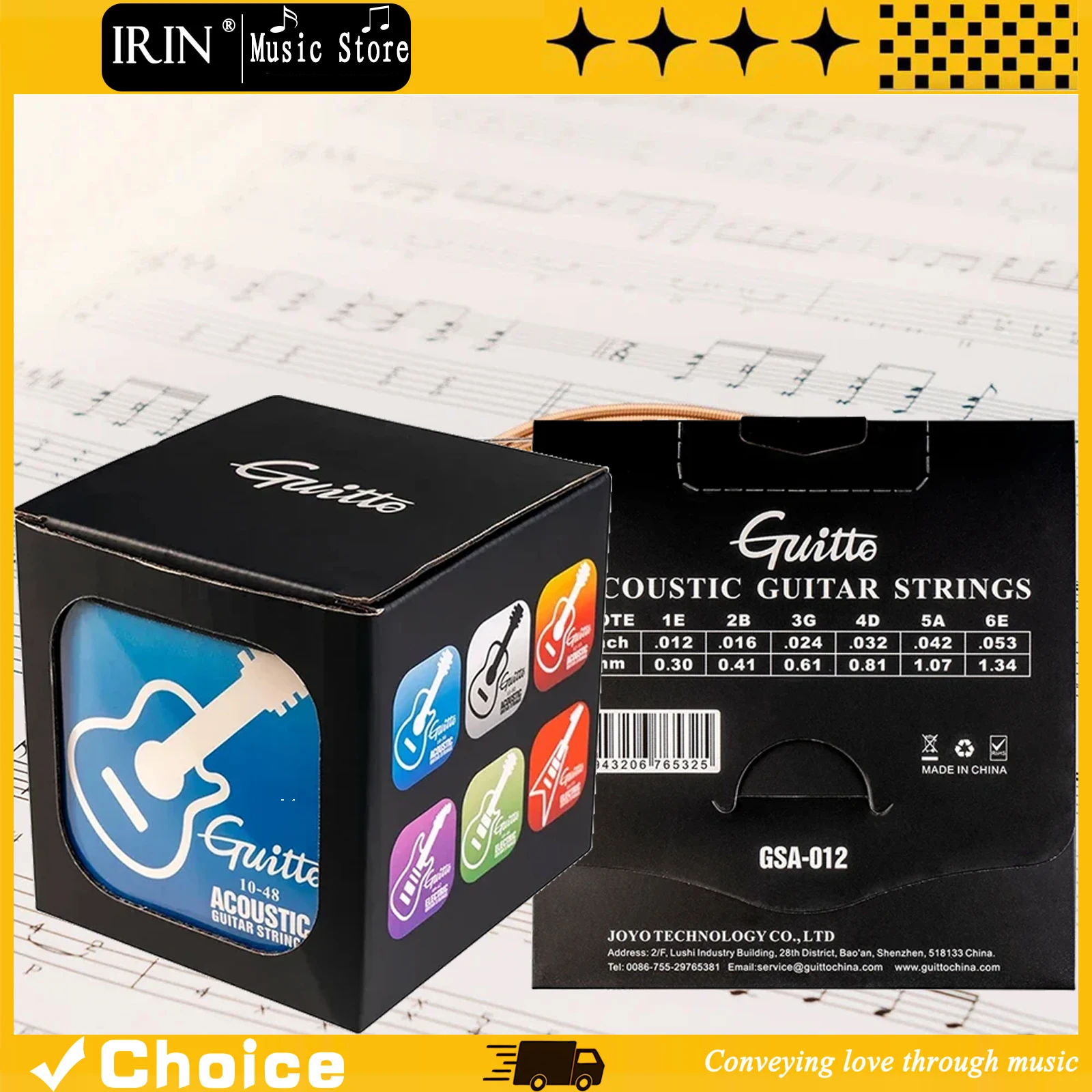 Acoustic Guitar String Carbon Steel Alloy Guitar Strings for Beginners Guitar Accessories
Acoustic Guitar String Carbon Steel Alloy Guitar Strings for Beginners Guitar Accessories