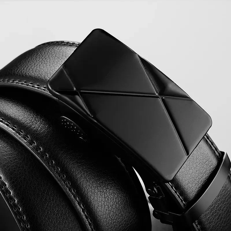Men PU Leather Belt High Quality Luxury Metal Automatic Buckle Belts for Men Work Business Black PU Strap
Men PU Leather Belt High Quality Luxury Metal Automatic Buckle Belts for Men Work Business Black PU Strap