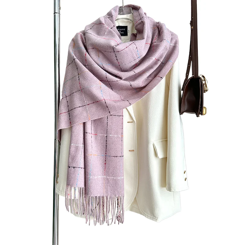 Fashion Plaid Soft Scarf for Women Luxury Autumn Winter Cashmere Couple Warm Scarves Shawl Clothing Accessories Gifts
Fashion Plaid Soft Scarf for Women Luxury Autumn Winter Cashmere Couple Warm Scarves Shawl Clothing Accessories Gifts