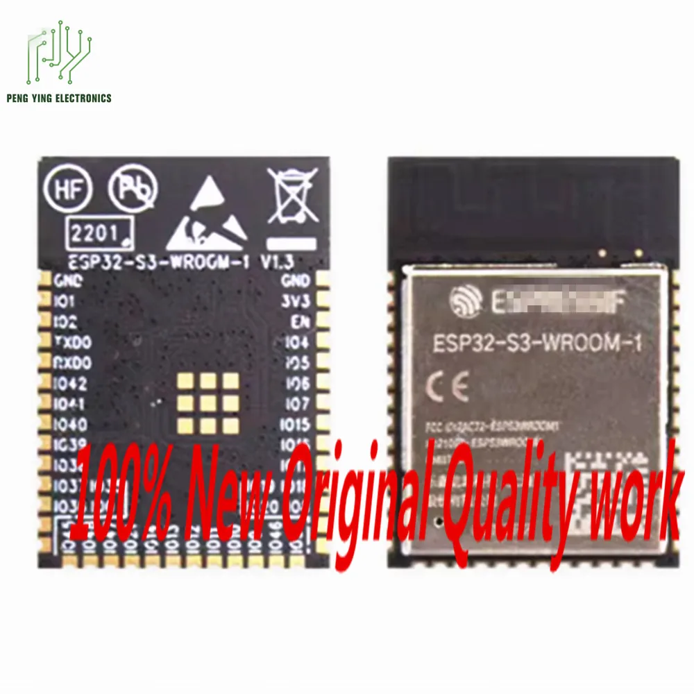 100%New1-10PCS/LOT Chips ESP32-S3-WROOM-1-N16R8 Wi-Fi+Bluetooth 16MB 32-bit dual-core MCU module
100%New1-10PCS/LOT Chips ESP32-S3-WROOM-1-N16R8 Wi-Fi+Bluetooth 16MB 32-bit dual-core MCU module