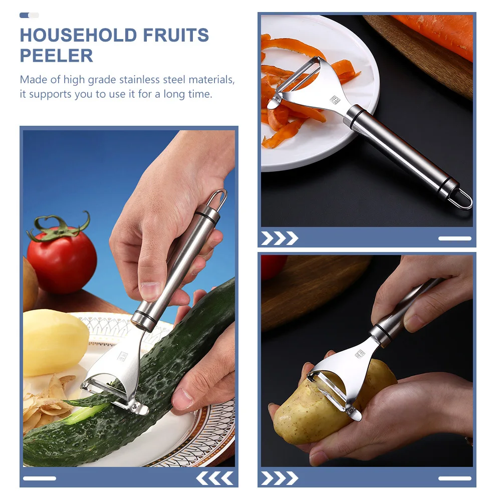 Multi functional Stainless Steel Peeler Potato Peeling Tool Manual Fruits Vegetable Kitchen Gadget Silver Color Long lasting Use
Multi functional Stainless Steel Peeler Potato Peeling Tool Manual Fruits Vegetable Kitchen Gadget Silver Color Long lasting Use