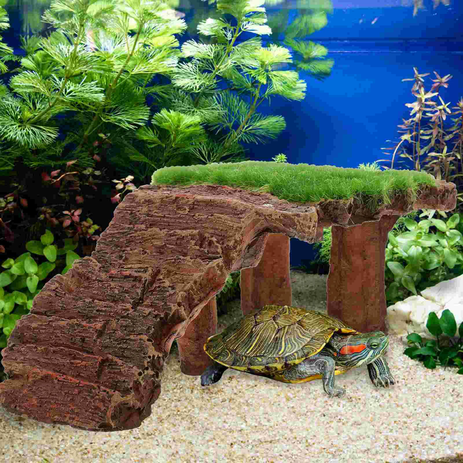 Turtle Basking Platform Resin Rockery Decorative Vivid Climbing Playground Reptile Terrarium Aquarium Resting Supplies Creative
Turtle Basking Platform Resin Rockery Decorative Vivid Climbing Playground Reptile Terrarium Aquarium Resting Supplies Creative