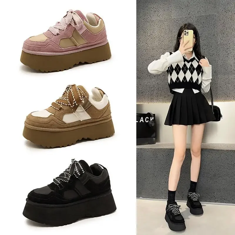 Популярная повседневная обувь Kawaii, модная детская обувь, новинка 2024, модная повседневная обувь, кроссовки на толстой платформе, дышащая натуральная кожа
Популярная повседневная обувь Kawaii, модная детская обувь, новинка 2024, модная повседневная обувь, кроссовки на толстой платформе, дышащая натуральная кожа
