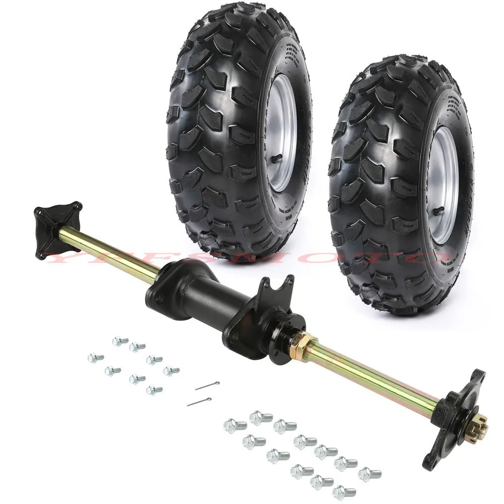 32'' Rear Shaft Axle Kits Assembly 19x7.0-8'' Tire Wheel for GY6 ATV Quad
32'' Rear Shaft Axle Kits Assembly 19x7.0-8'' Tire Wheel for GY6 ATV Quad