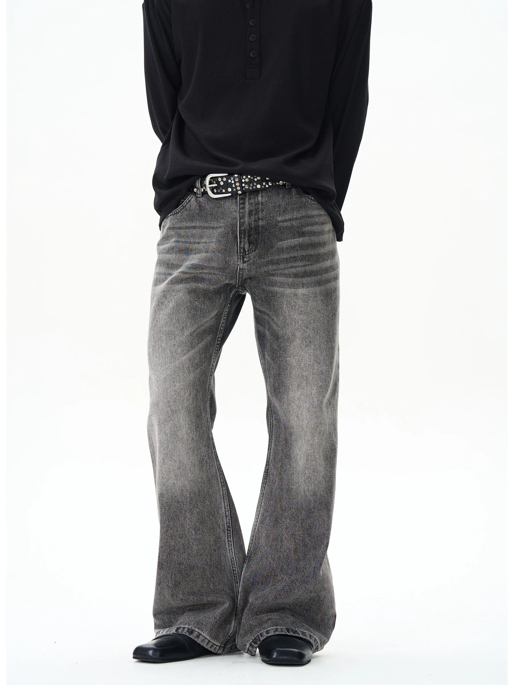 WLNEXT Men's Retro American Vintage Skinny Jeans Smoke Grey High Waist Denim Pants Couple's Trendy Small Audience
WLNEXT Men's Retro American Vintage Skinny Jeans Smoke Grey High Waist Denim Pants Couple's Trendy Small Audience