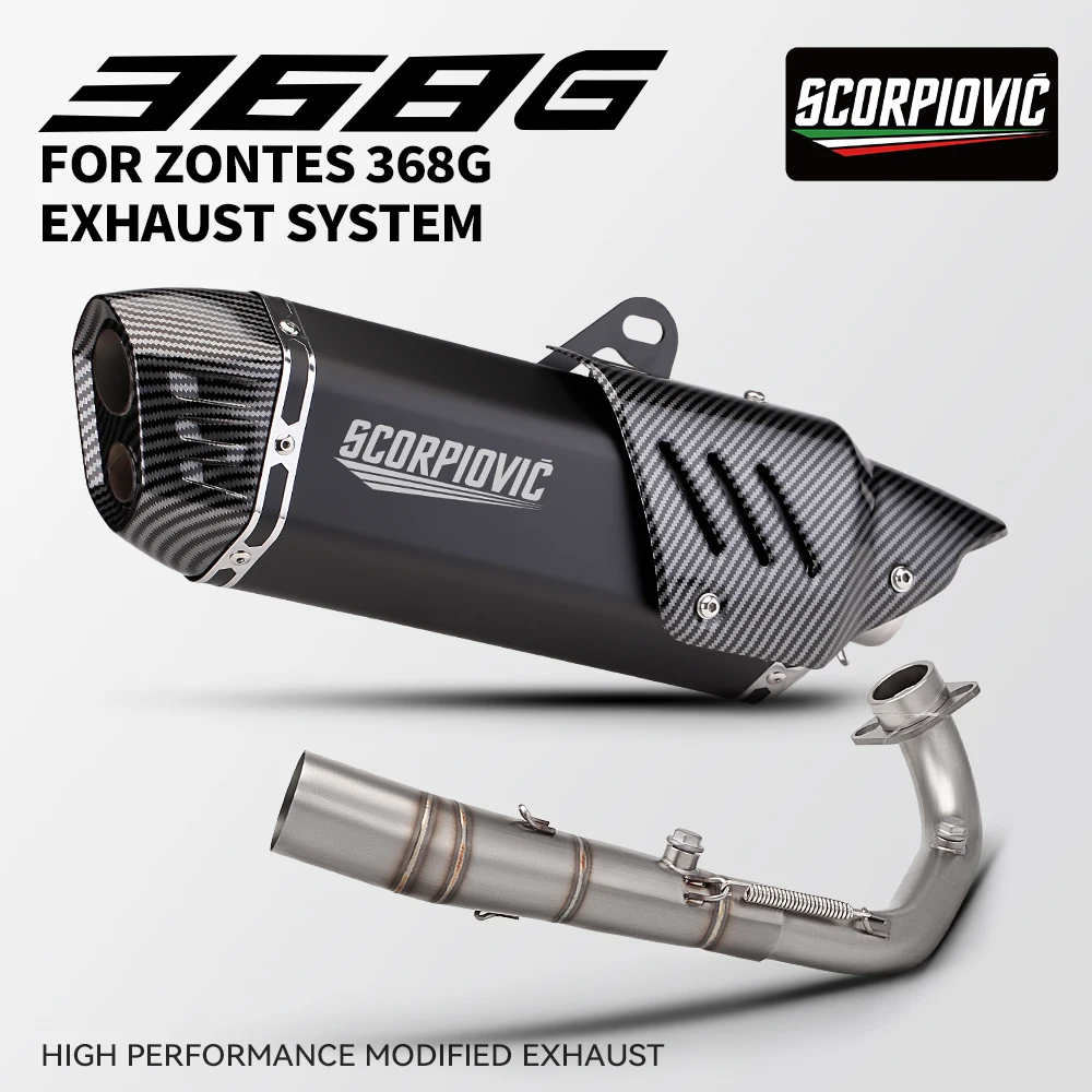 Suitable for ZONTES368G 368E 368M 368D 368KS7/51mm motorcycle stainless steel full-section exhaust system set muffler
Suitable for ZONTES368G 368E 368M 368D 368KS7/51mm motorcycle stainless steel full-section exhaust system set muffler
