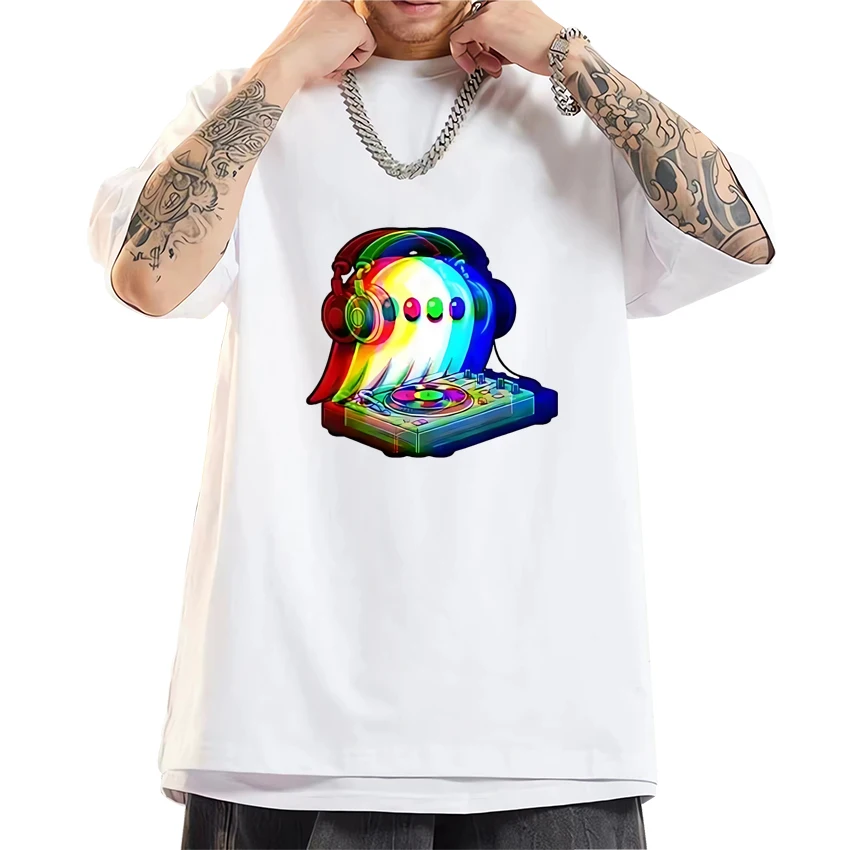 2025 House Music Ghost Dj Optical Illusion EDM Halloween DJ print T shirt Men Women Top Cool Unisex Cotton short sleeve T-shirts
2025 House Music Ghost Dj Optical Illusion EDM Halloween DJ print T shirt Men Women Top Cool Unisex Cotton short sleeve T-shirts