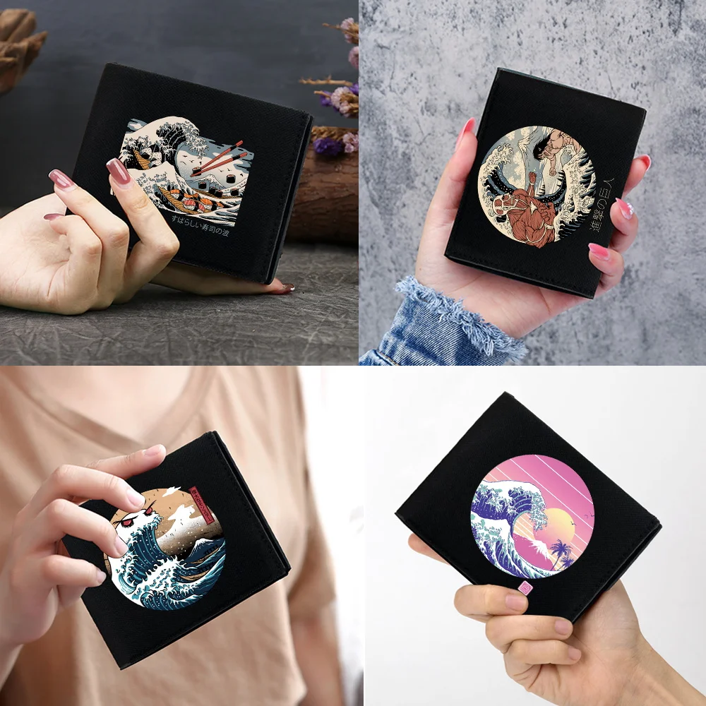 Short Money Bag Simple and Durable High-quality Clutch Bag Wave Printing Series Fashion Coin Pouch Id Card Holder
Short Money Bag Simple and Durable High-quality Clutch Bag Wave Printing Series Fashion Coin Pouch Id Card Holder