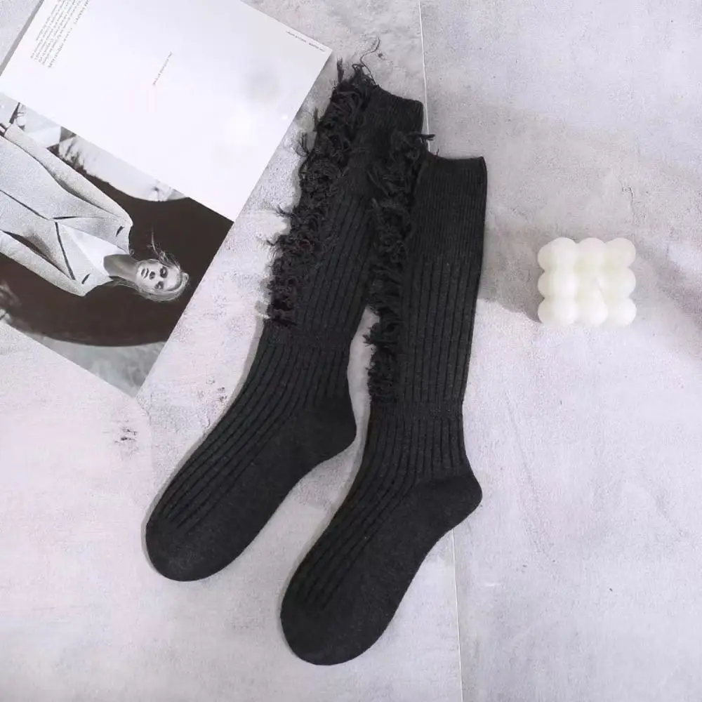 Comfortable Cotton Mid Tube Socks Breathable Broken Hole Hollow Mesh Stockings Pile Up Hosiery Leggings Women Female
Comfortable Cotton Mid Tube Socks Breathable Broken Hole Hollow Mesh Stockings Pile Up Hosiery Leggings Women Female