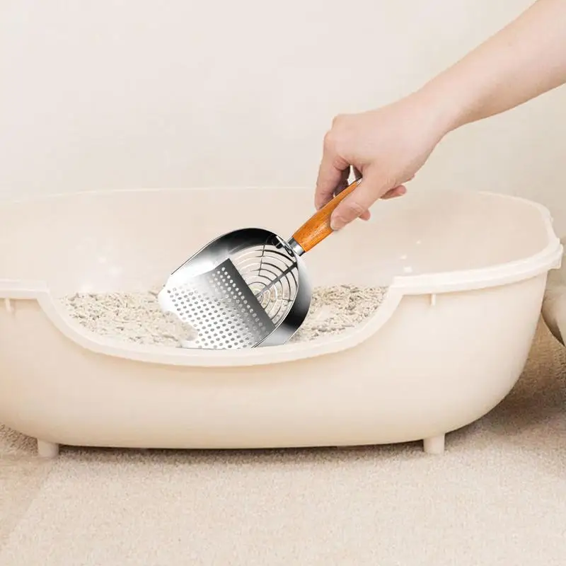 Metal Litter Scoop Quick Screening Pooper Scooper Kitten Poop Shovel Comfortable Grip Kitten Pooper Lifter Poop Sifting Tool For
Metal Litter Scoop Quick Screening Pooper Scooper Kitten Poop Shovel Comfortable Grip Kitten Pooper Lifter Poop Sifting Tool For