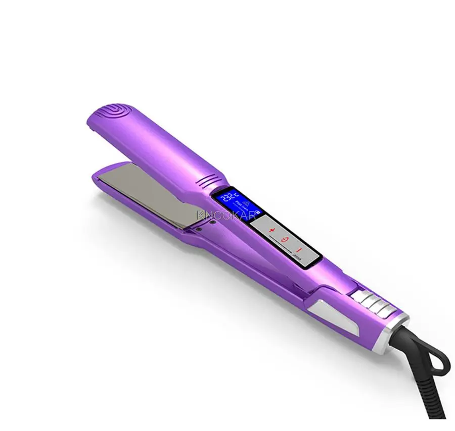Roll straight double - purpose tourmaline ceramic splint straightening does not hurt hair 10 - section temperature adjustment co
Roll straight double - purpose tourmaline ceramic splint straightening does not hurt hair 10 - section temperature adjustment co