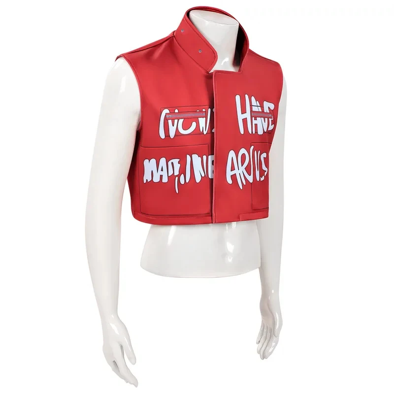 Milky Subway Kurt Top Red Sleeveless Vest Cosplay Costumes Anime Character Halloween Costume Performance Clothing for Adults hf5
Milky Subway Kurt Top Red Sleeveless Vest Cosplay Costumes Anime Character Halloween Costume Performance Clothing for Adults hf5