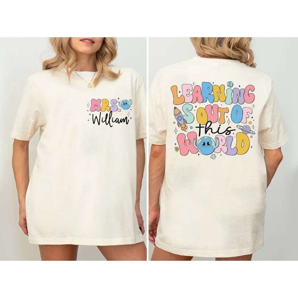 Learning Is Out of This World Shirt Custom Solar System Science Teacher First Day School Shirt Back To School Shirt
Learning Is Out of This World Shirt Custom Solar System Science Teacher First Day School Shirt Back To School Shirt