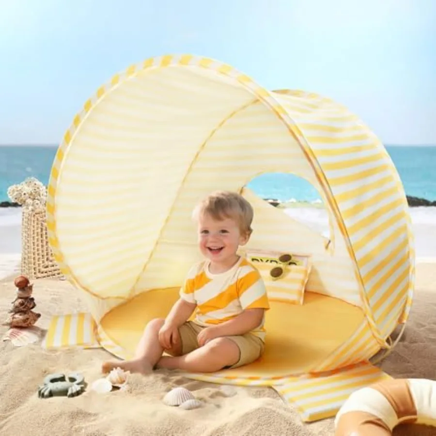 Baby Beach Tent Pop Up Baby Tent with UV Protection Portable Baby Beach Essentials 35.4x27.6x31.5 Sun Shelter for Infants Baby
Baby Beach Tent Pop Up Baby Tent with UV Protection Portable Baby Beach Essentials 35.4x27.6x31.5 Sun Shelter for Infants Baby