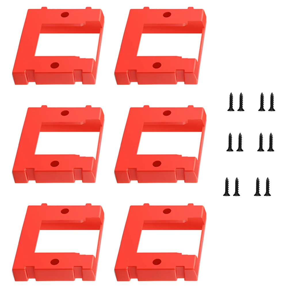 6PCS Battery Wall Mount Holders Battery Holder For 18 V Battery Battery Wall Mount Holder For Garages Workshops Work Vehicle
6PCS Battery Wall Mount Holders Battery Holder For 18 V Battery Battery Wall Mount Holder For Garages Workshops Work Vehicle
