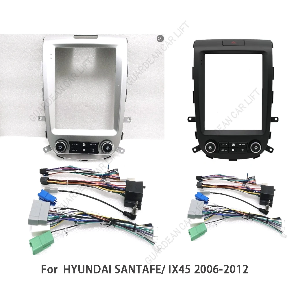 9.7 Inch Car Radio Fascias For Hyundai Santa Fe 2 2006- 2012 Android Stereo Frame 2 Din Panel Dash Trim With Canbus
9.7 Inch Car Radio Fascias For Hyundai Santa Fe 2 2006- 2012 Android Stereo Frame 2 Din Panel Dash Trim With Canbus