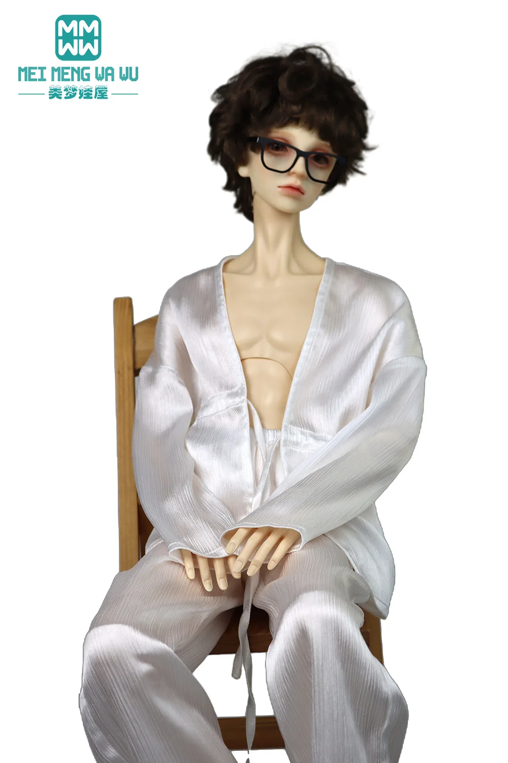 Подходит для одежды BJD размером 68–70 см, SD13 SD17, стильный шелковый пижамный комплект для мальчиков дядя
Подходит для одежды BJD размером 68–70 см, SD13 SD17, стильный шелковый пижамный комплект для мальчиков дядя