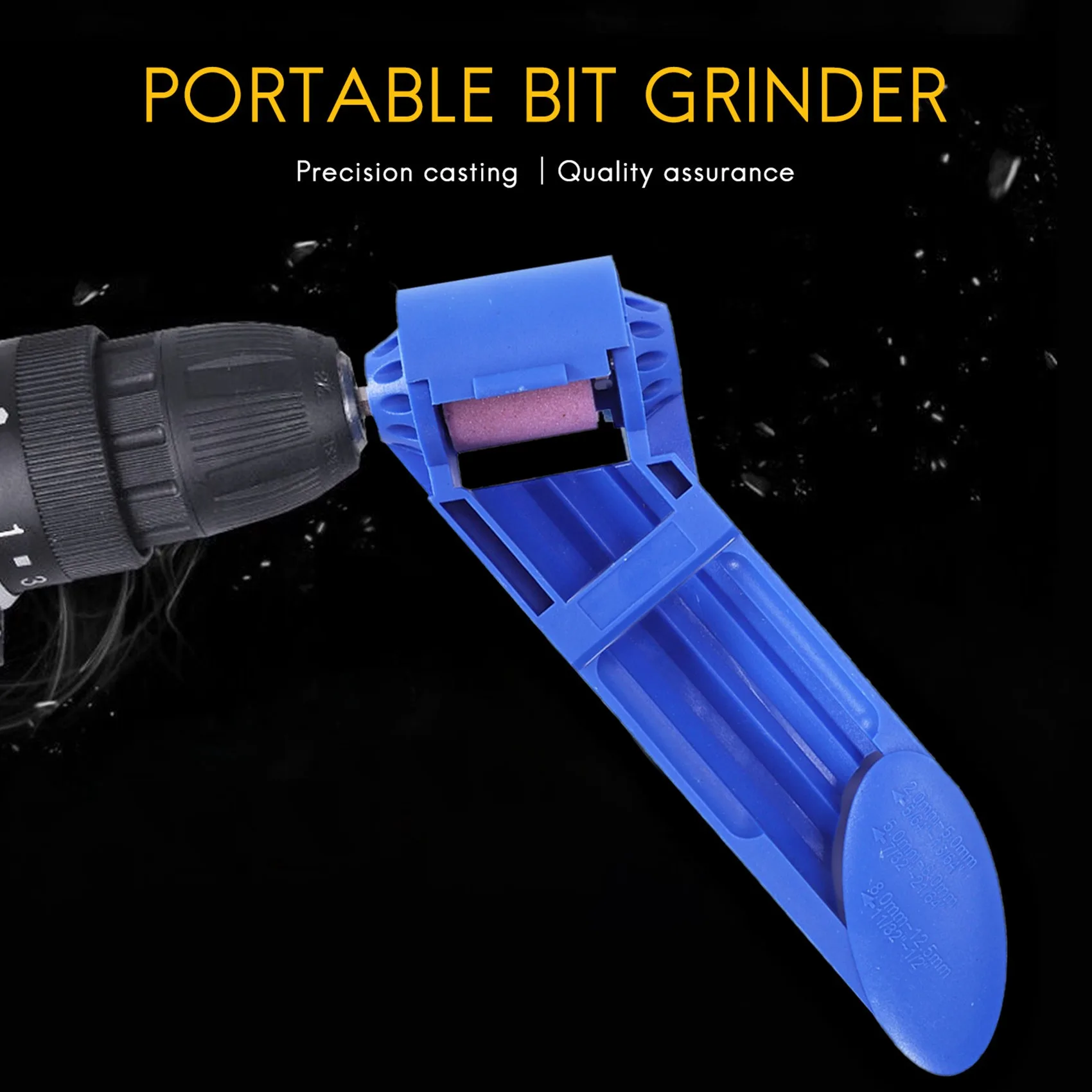 New Shown-2-12.5Mm Drill Bit Sharpener Corundum Grinding Wheel Portable Powered Tool For Drill Polishing Wheel Drill Bit Sharpen
New Shown-2-12.5Mm Drill Bit Sharpener Corundum Grinding Wheel Portable Powered Tool For Drill Polishing Wheel Drill Bit Sharpen