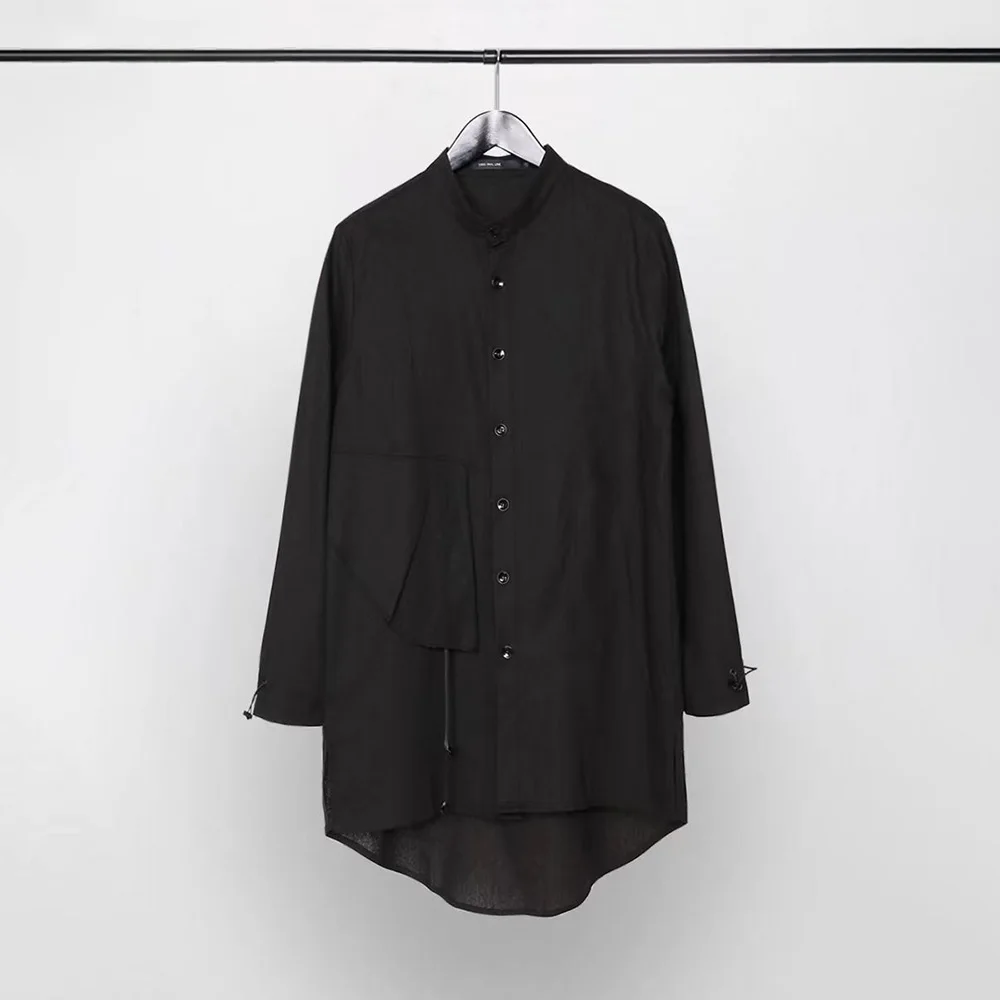2025 New Men's Solid Color Long-Sleeved Shirt Irregular Design Casual Fashion Retro Trend Personality All-Match Men's Tops
2025 New Men's Solid Color Long-Sleeved Shirt Irregular Design Casual Fashion Retro Trend Personality All-Match Men's Tops