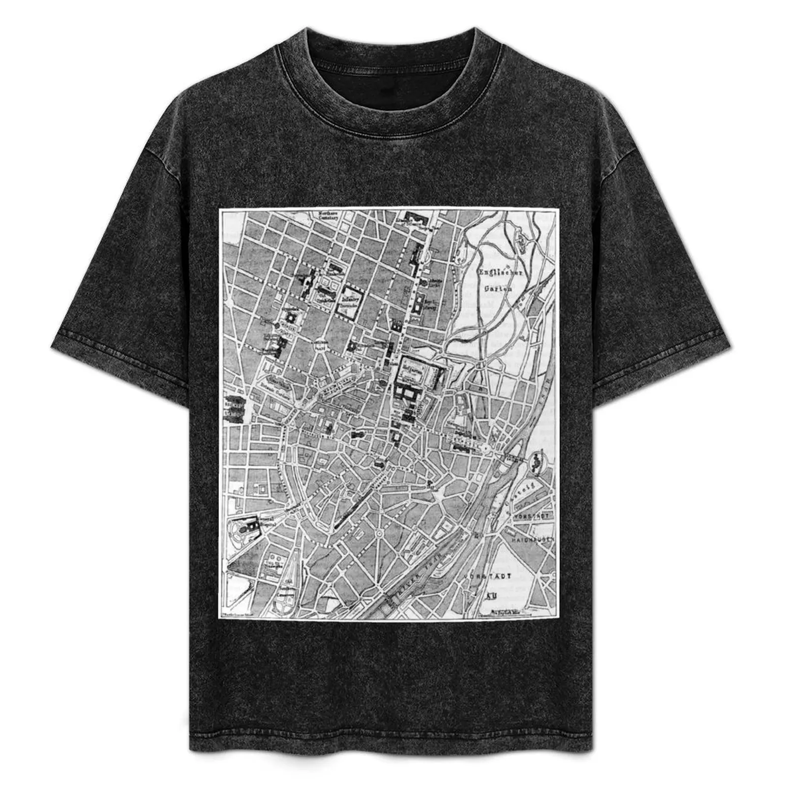 Vintage Map of Munich Germany (1884) T-Shirt Comfortable Daily Wear Tee
Vintage Map of Munich Germany (1884) T-Shirt Comfortable Daily Wear Tee