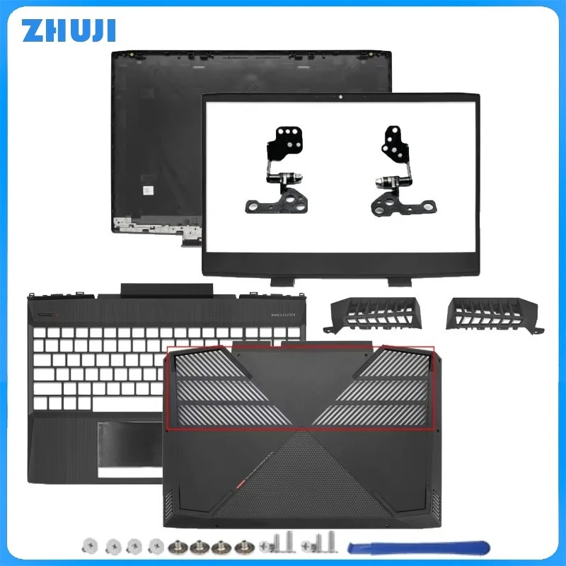 For OMEN 15-DC TPN-Q211 15-dc1055TX 15-DC1060TX Replace Cover LCD Back Cover Front Bezel Palmrest Bottom Case Air Outlet Black 
For OMEN 15-DC TPN-Q211 15-dc1055TX 15-DC1060TX Replace Cover LCD Back Cover Front Bezel Palmrest Bottom Case Air Outlet Black