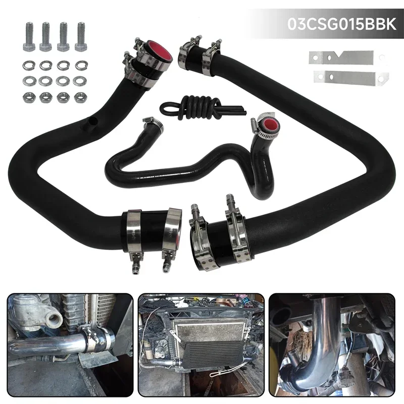 Подходит для Audi A4 1.8T Quattro VW Passat B5 1.8L болт на черном алюминиевом комплекте трубок интеркулера
Подходит для Audi A4 1.8T Quattro VW Passat B5 1.8L болт на черном алюминиевом комплекте трубок интеркулера