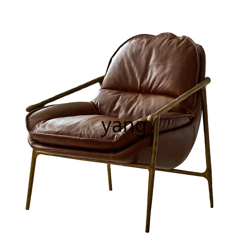 LTT retro leather sofa recliner forged back chair
LTT retro leather sofa recliner forged back chair