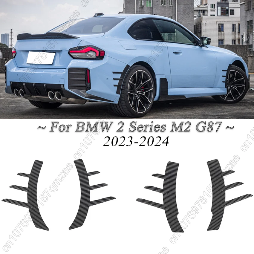 Front/Rear Bumper Side Fender Trim Cover Suitable For BMW 2 Series M2 G87 2023-2024 MP Style Side Spats Canards Kits
Front/Rear Bumper Side Fender Trim Cover Suitable For BMW 2 Series M2 G87 2023-2024 MP Style Side Spats Canards Kits