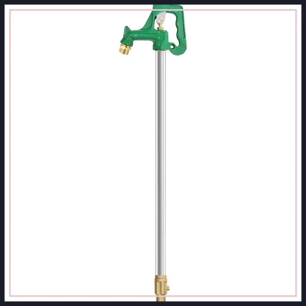 Frost Proof Yard Hydrant, Freeze Proof Outdoor Faucet for Garden Farm Irrigation, 3/4" Pipe, 3.25ft Total Length, 12" Bury Depth
Frost Proof Yard Hydrant, Freeze Proof Outdoor Faucet for Garden Farm Irrigation, 3/4" Pipe, 3.25ft Total Length, 12" Bury Depth