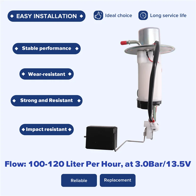 NEW-Motorcycle FPF 15100-15H00 Fuel Pump Assembly Replacement For Suzuki HAYABUSA GSX1300R 2008-2012
NEW-Motorcycle FPF 15100-15H00 Fuel Pump Assembly Replacement For Suzuki HAYABUSA GSX1300R 2008-2012
