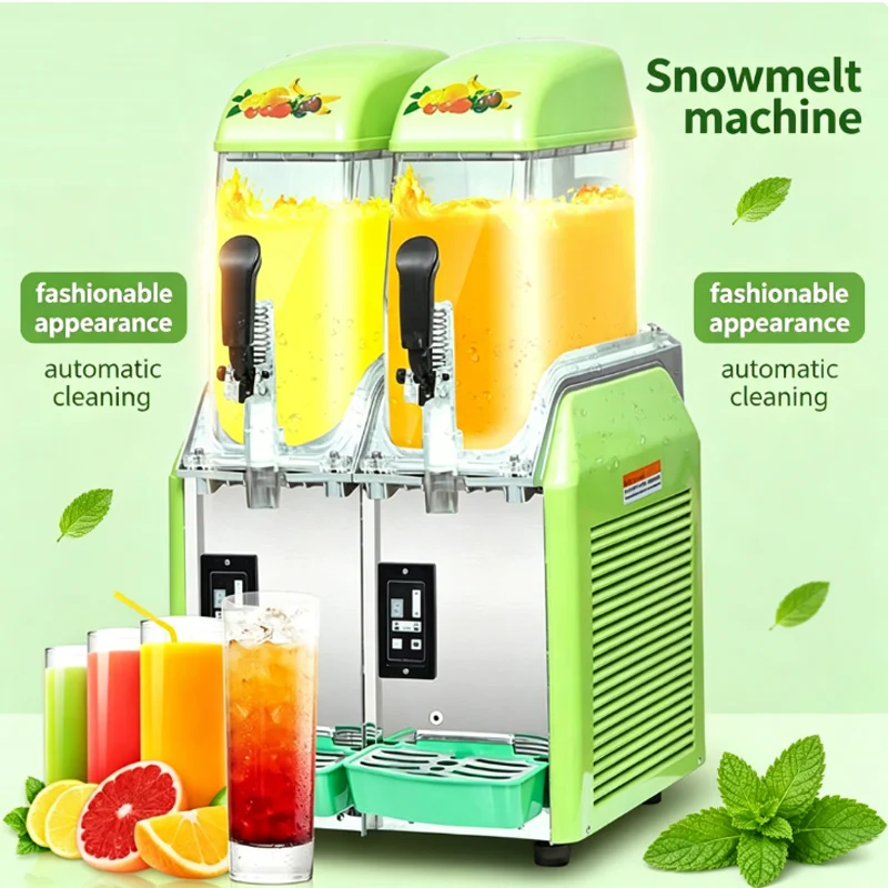 4L Commercial Double Tank Electric Automatic Frozen Drink Snow Melting Machine 300W
4L Commercial Double Tank Electric Automatic Frozen Drink Snow Melting Machine 300W