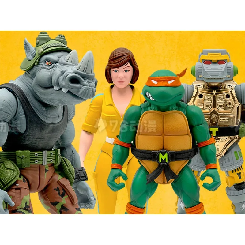Super7 7-inch Character Figurines Teenage Mutant Turtles Ultimates! Wave 3 Figures Ox Head/Michelangelo/Iron Head Models
Super7 7-inch Character Figurines Teenage Mutant Turtles Ultimates! Wave 3 Figures Ox Head/Michelangelo/Iron Head Models
