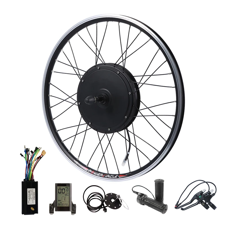 36V/48V1000W Ebike Electric Bicycle Retrofit Kit Motor Front/Rear Bike Modification Controller Display Spoke Size 20inch-29inch
36V/48V1000W Ebike Electric Bicycle Retrofit Kit Motor Front/Rear Bike Modification Controller Display Spoke Size 20inch-29inch