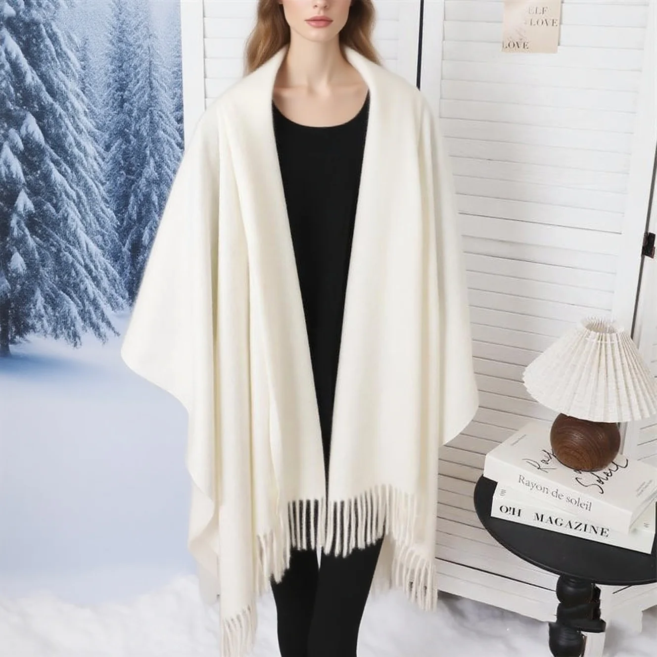 Новое пончо Winer, теплый кашемировый шарф для женщин, модное однотонное толстое одеяло, шаль из пашмины, женский платок Bufanda Echarpe
Новое пончо Winer, теплый кашемировый шарф для женщин, модное однотонное толстое одеяло, шаль из пашмины, женский платок Bufanda Echarpe